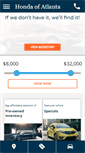 Mobile Screenshot of hondaofatlanta.com